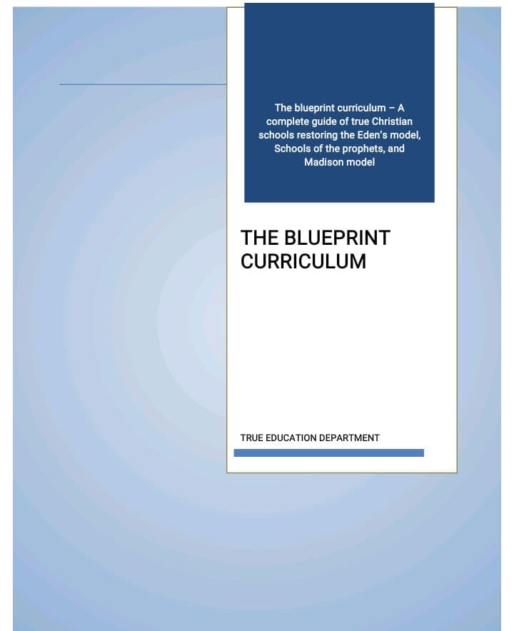 BLUEPRINT CURRICULUM